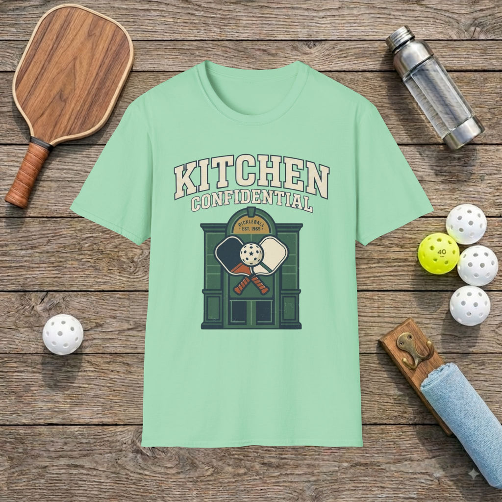 Kitchen Confidential Pickleball T-Shirt