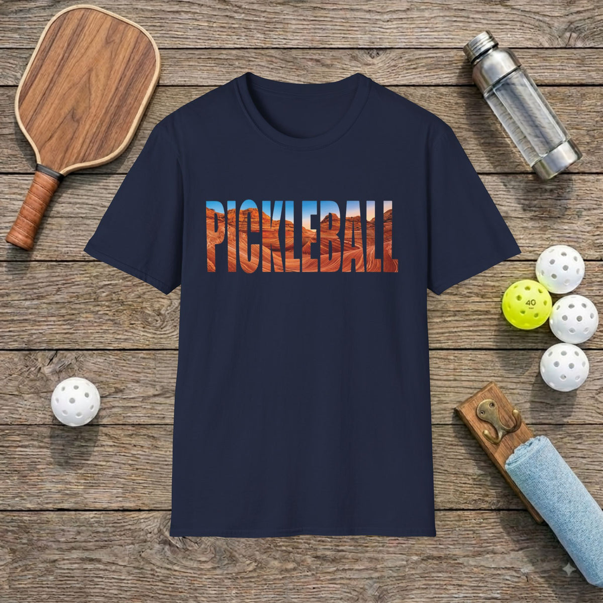 Earth PICKLEBALL T-shirt