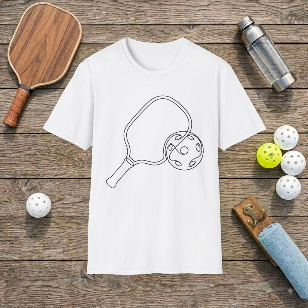 Colorful Pickleball T-Shirt