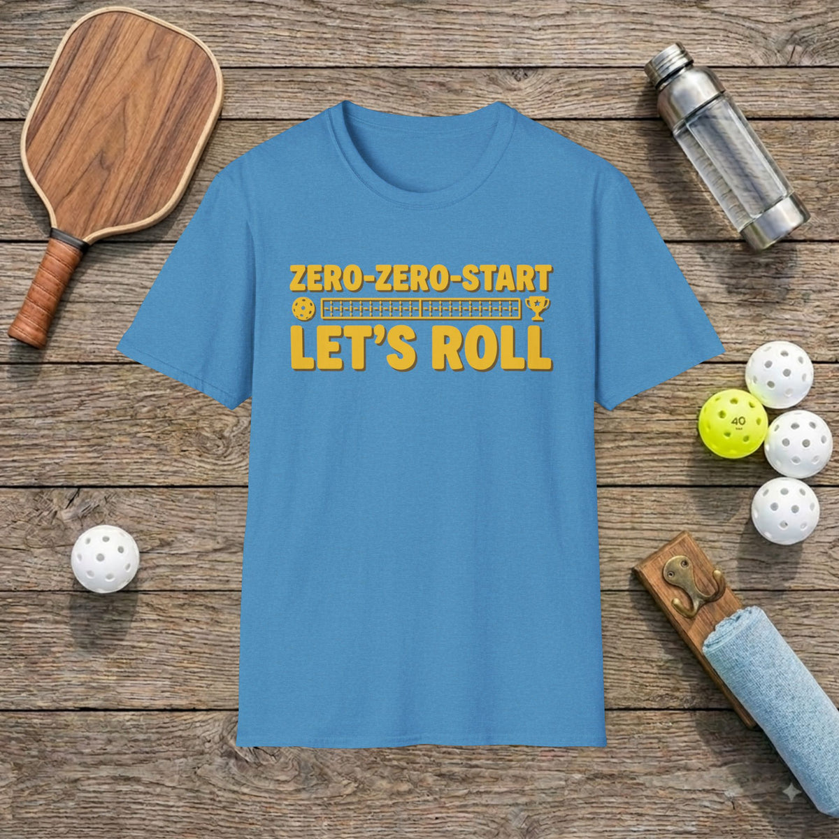 Let's Roll Pickleball T-Shirt