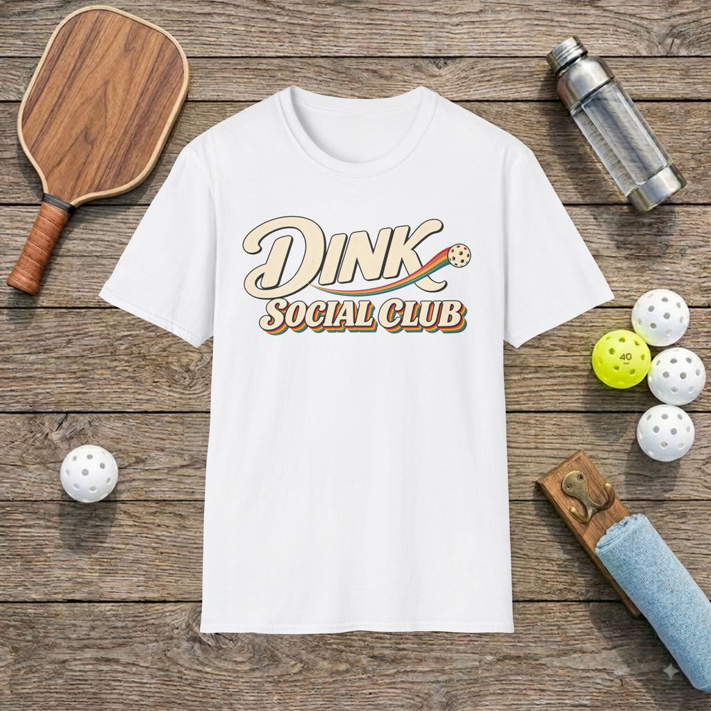Rainbow Pickleball T-Shirt