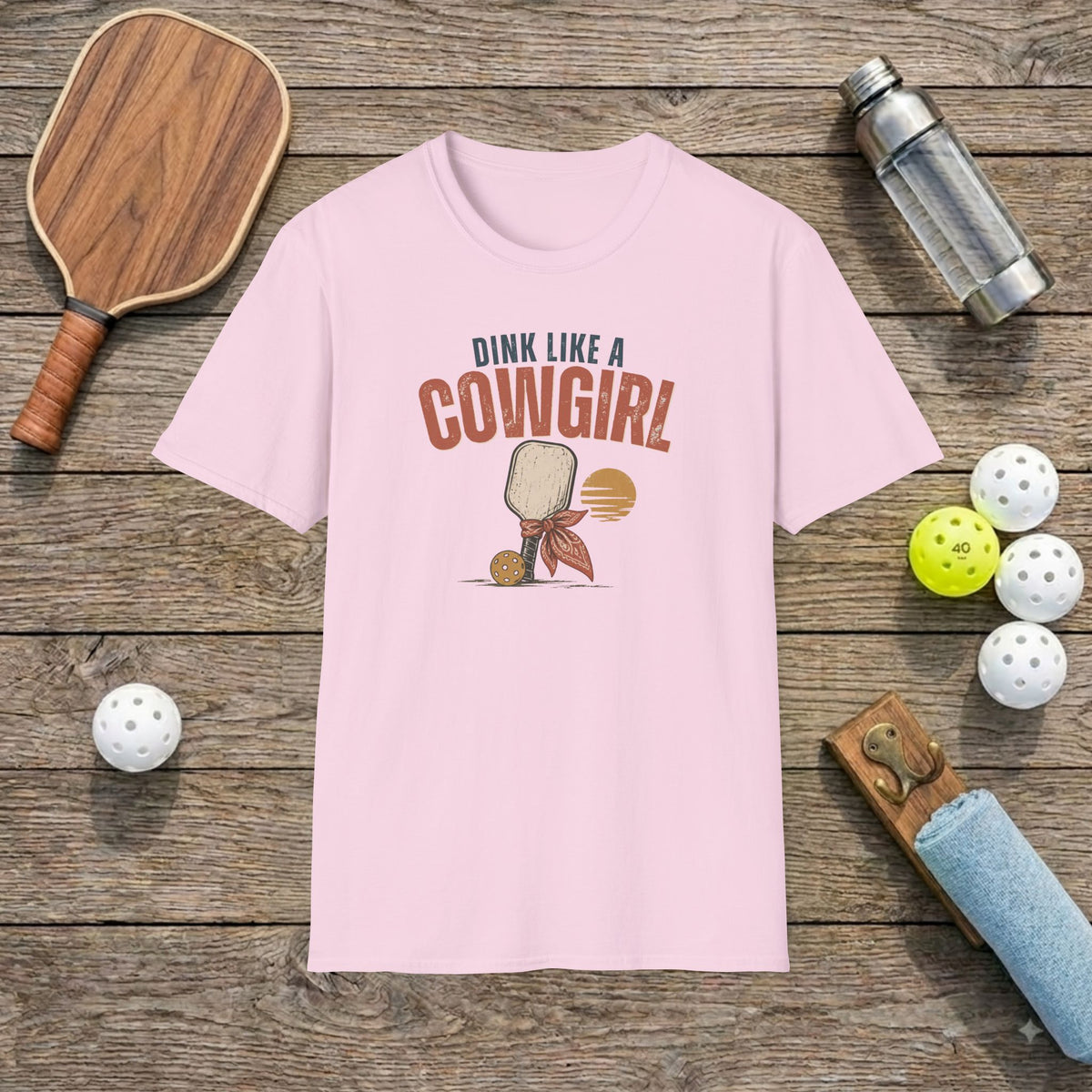 Cowgirl Pickleball T-Shirt