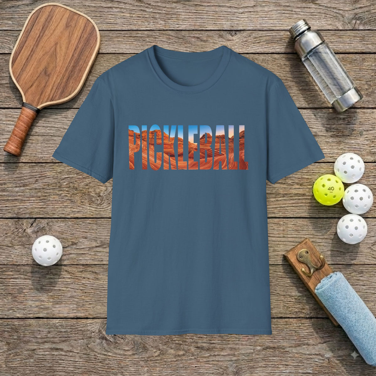 Earth PICKLEBALL T-shirt