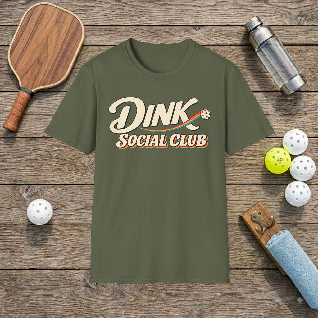 Rainbow Pickleball T-Shirt