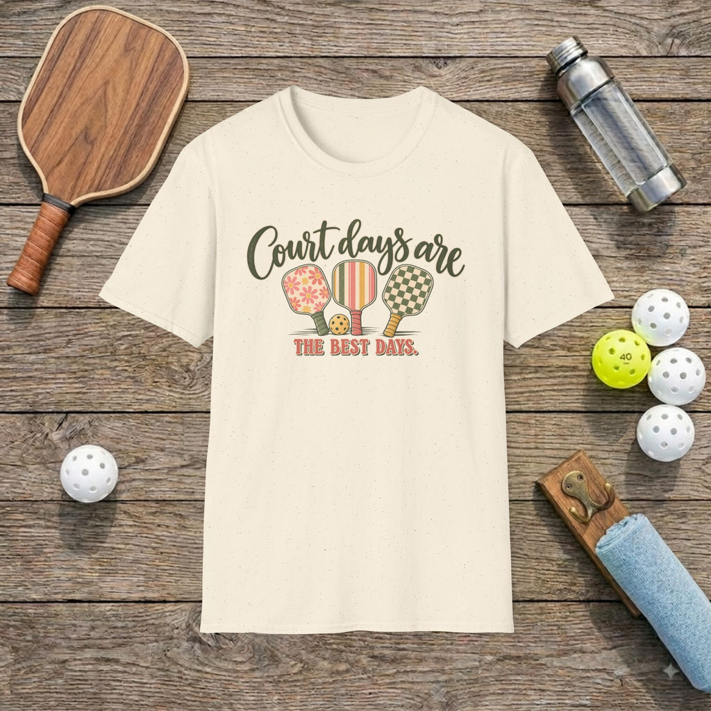Colorful Pickleball T-Shirt
