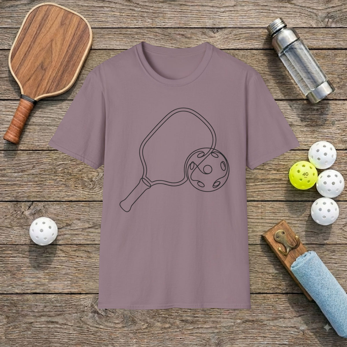 Colorful Pickleball T-Shirt