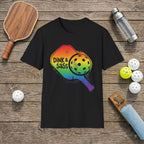 Rainbow Pickleball T-Shirt
