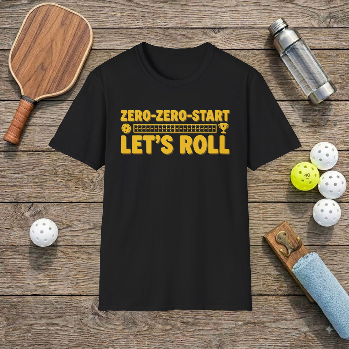Let's Roll Pickleball T-Shirt