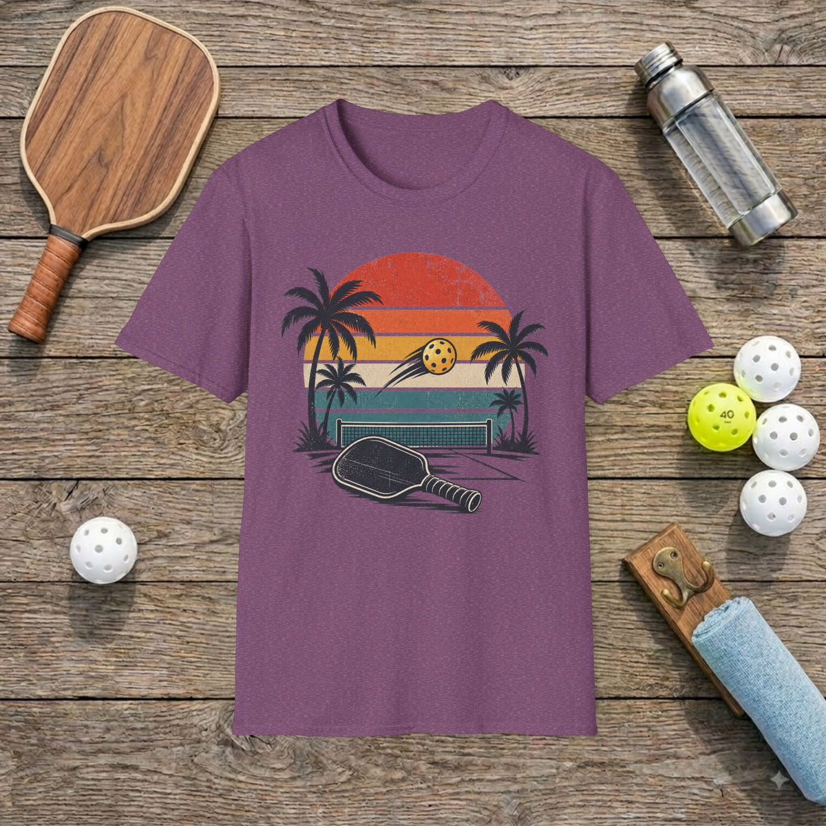 Sunset Pickleball T-Shirt