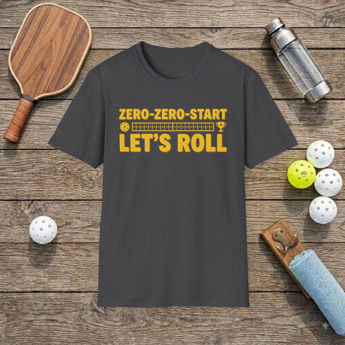 Let's Roll Pickleball T-Shirt