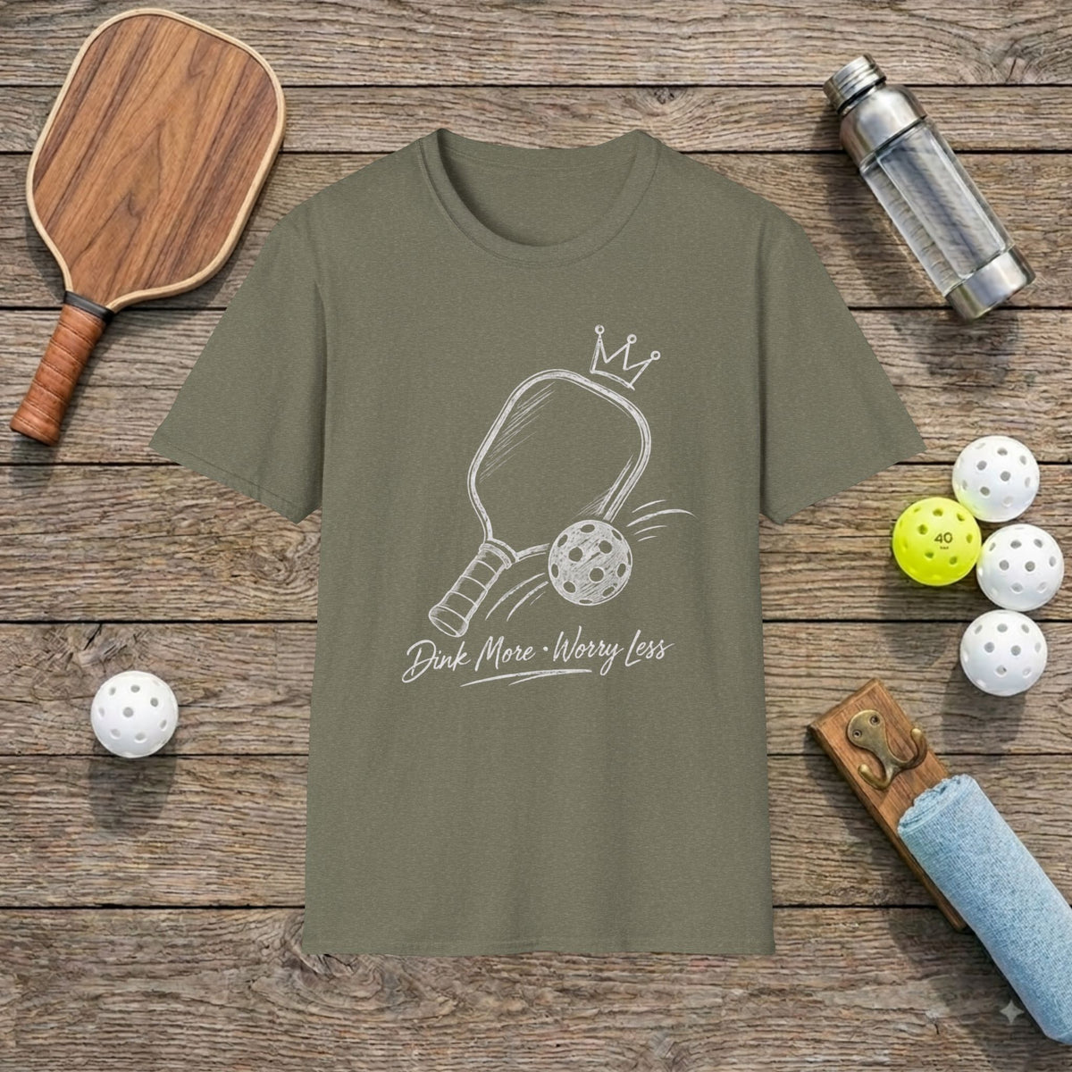 Dink More! Pickleball T-Shirt