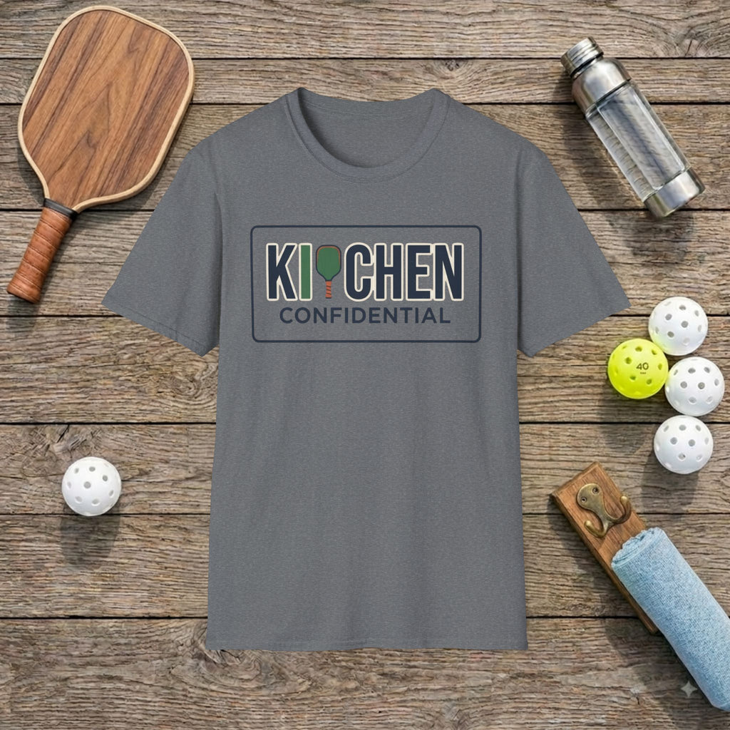 Kitchen Confidential Pickleball T-shirt