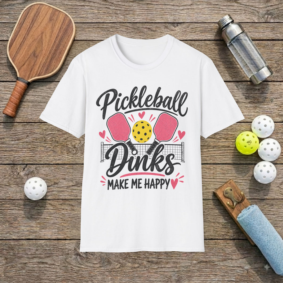 Make Me Happy PICKLEBALL T-SHIRT