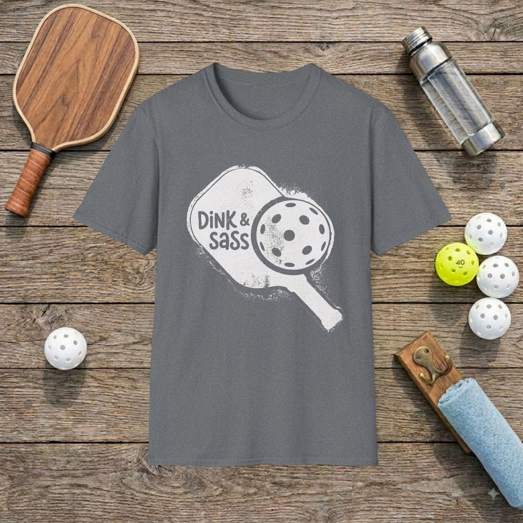 Colorful Pickleball Paddle T-Shirt