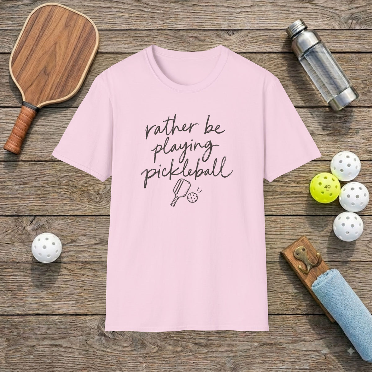 Playing Pickleball T-Shirt