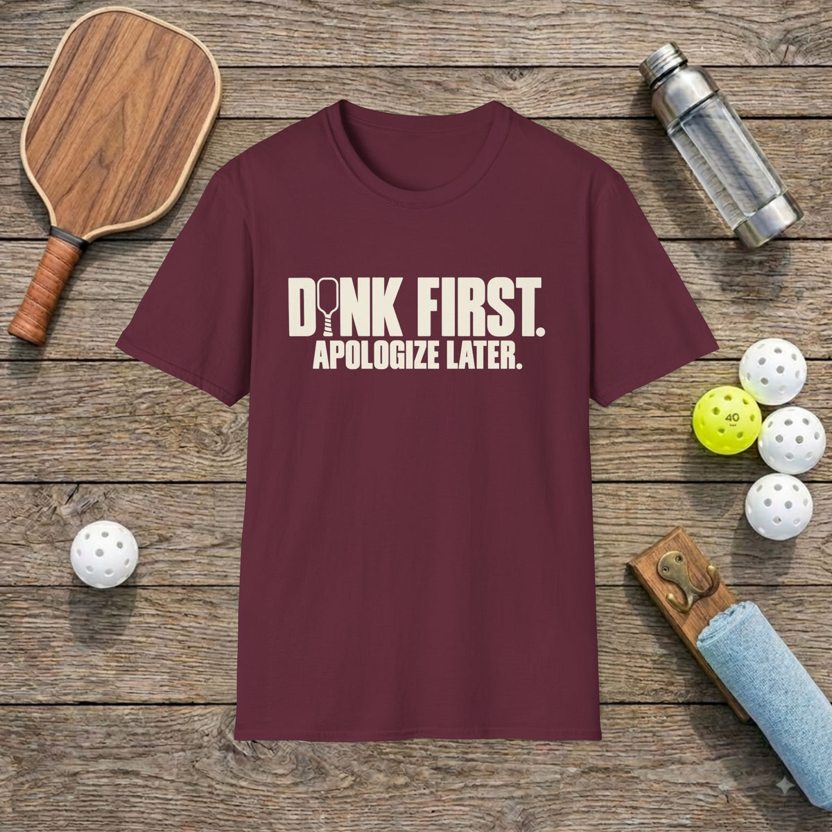 Dink First Pickleball T-Shirt