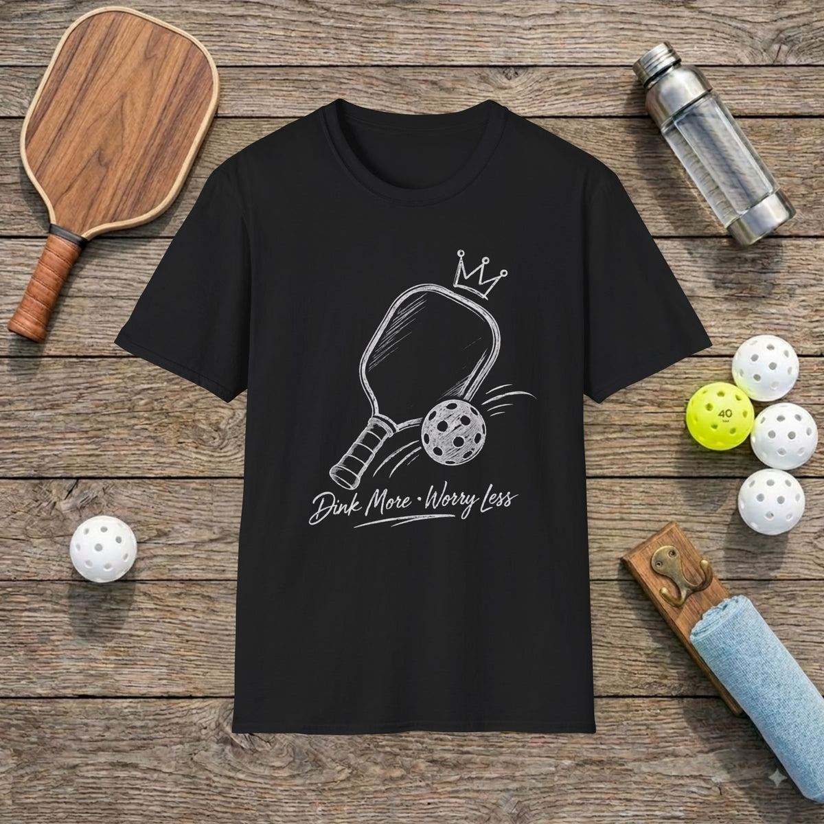 Dink More! Pickleball T-Shirt