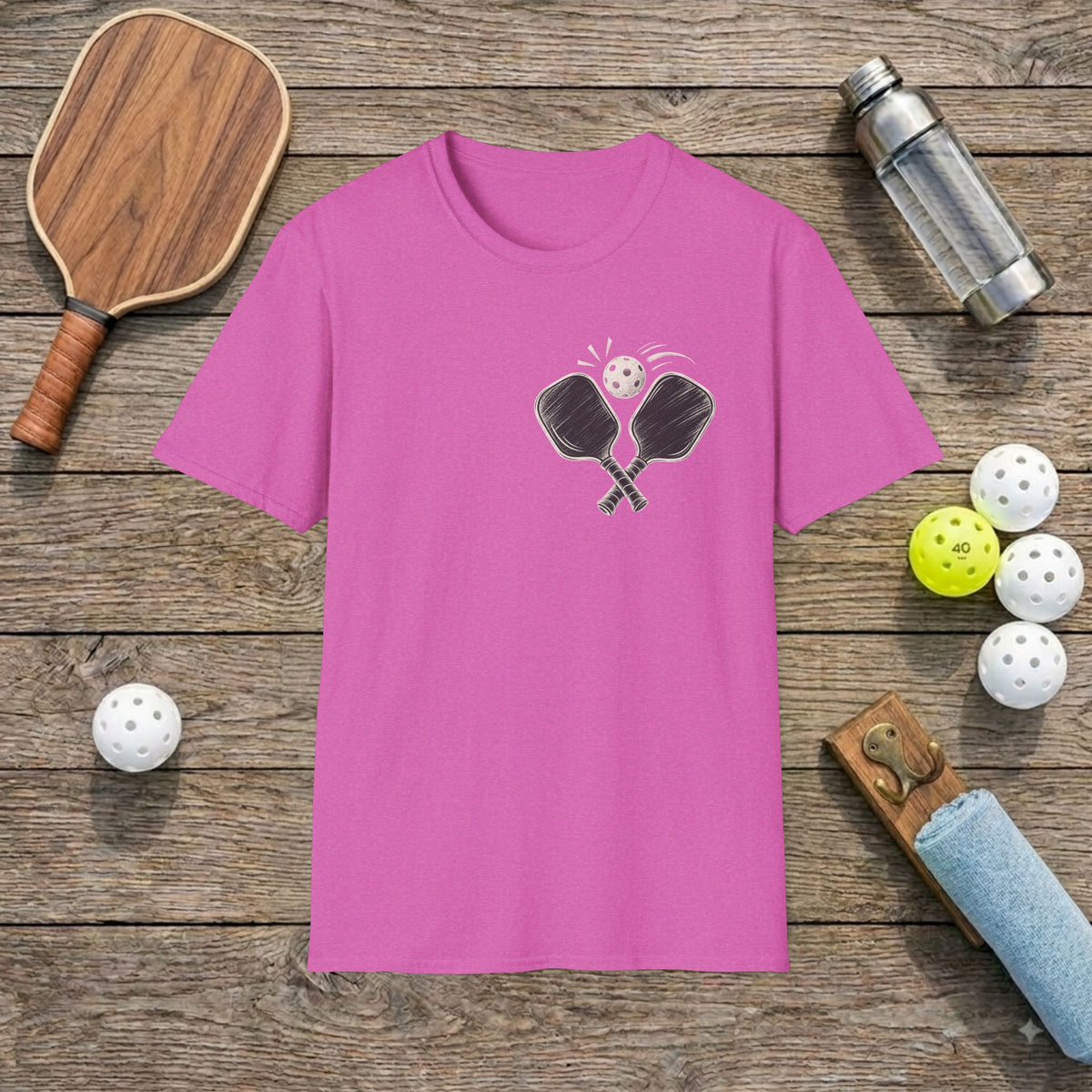 Pickleball Art T-Shirt