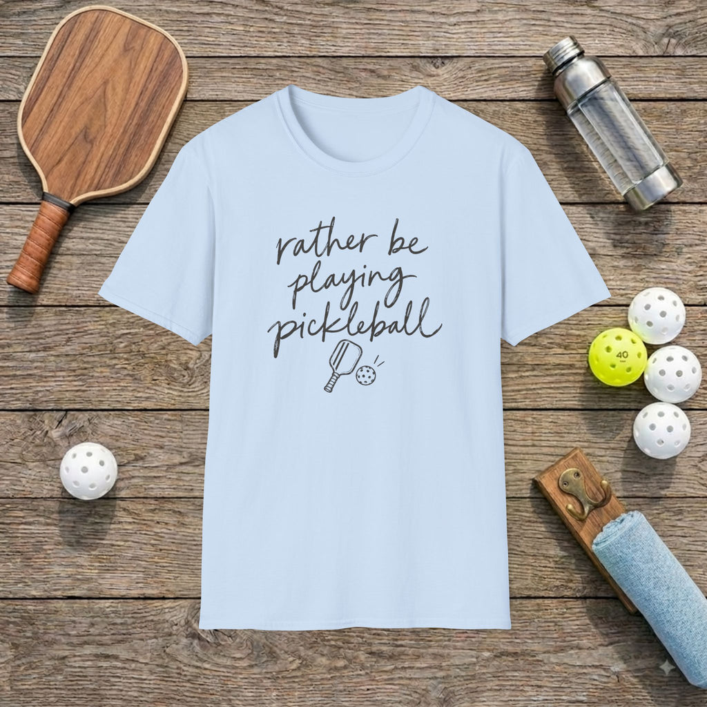 Playing Pickleball T-Shirt