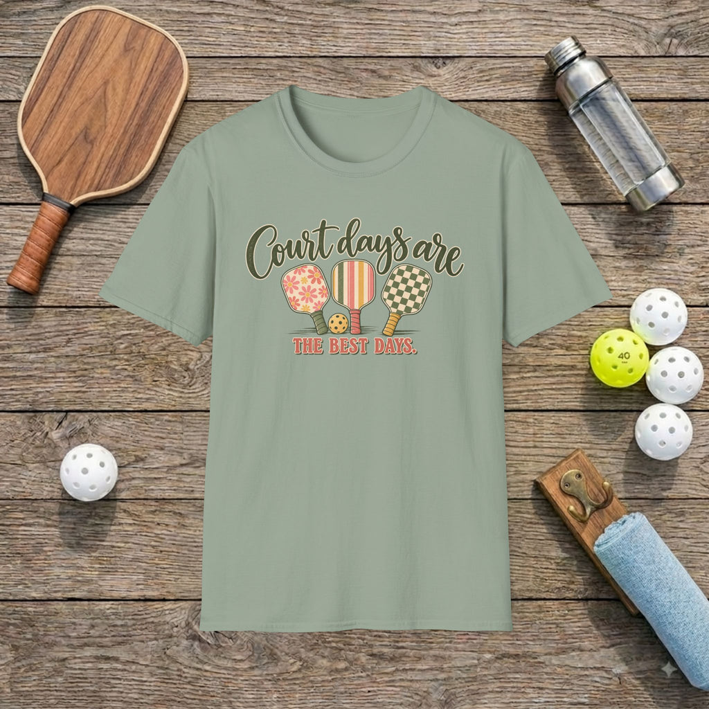 Colorful Pickleball T-Shirt