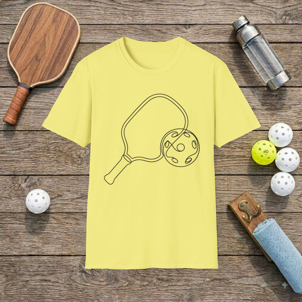 Colorful Pickleball T-Shirt