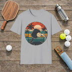 Sunset and Pickleball T-Shirt