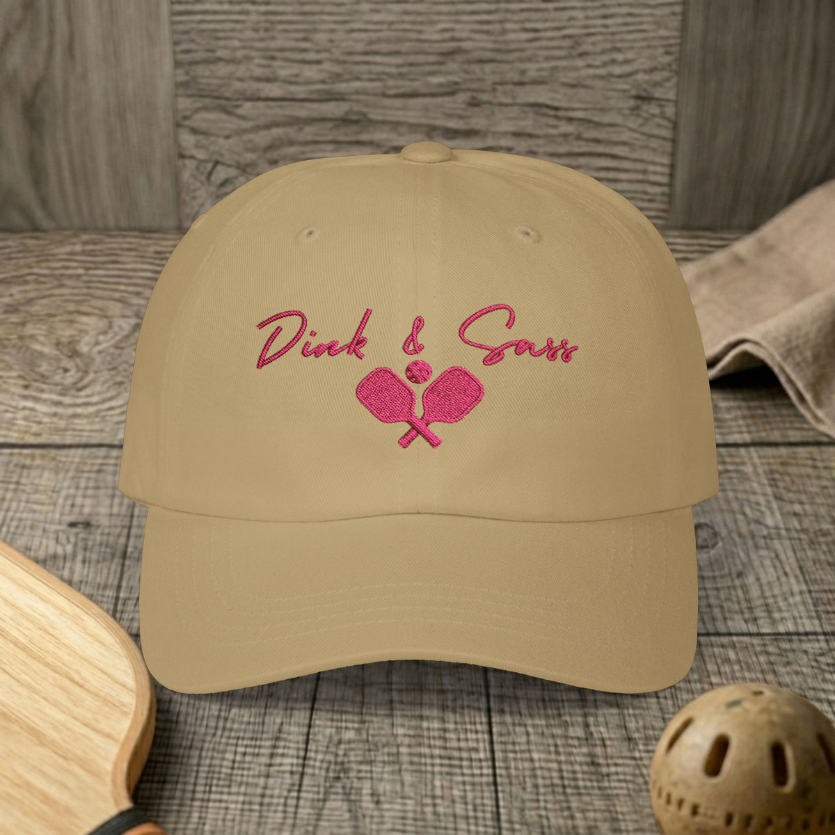 Dink Embroidered Pickleball Cap