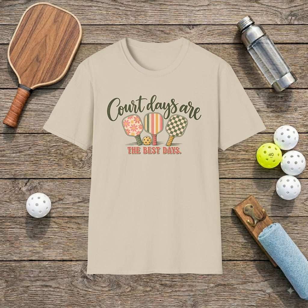 Colorful Pickleball T-Shirt