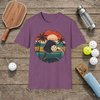 Sunset and Pickleball T-Shirt