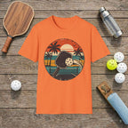 Sunset and Pickleball T-Shirt