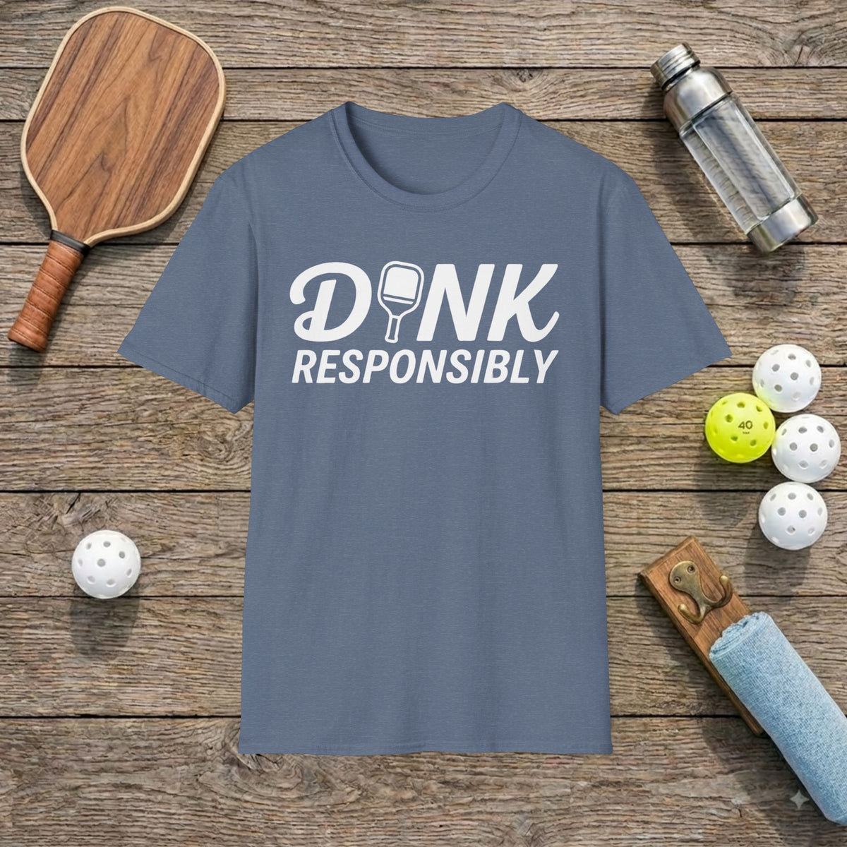 Dink Responsibly Pickleball T-Shirt