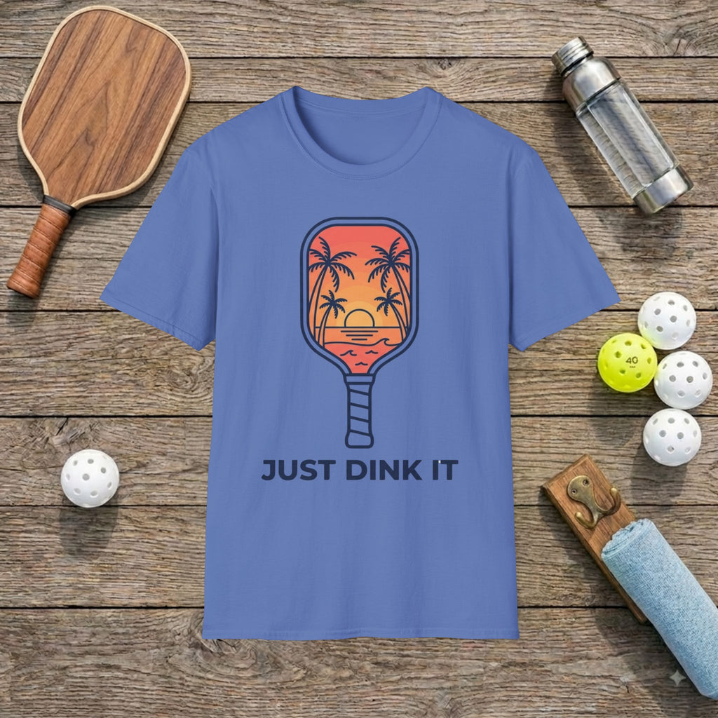 Sunset Paddle Pickleball T-Shirt