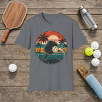 Sunset and Pickleball T-Shirt