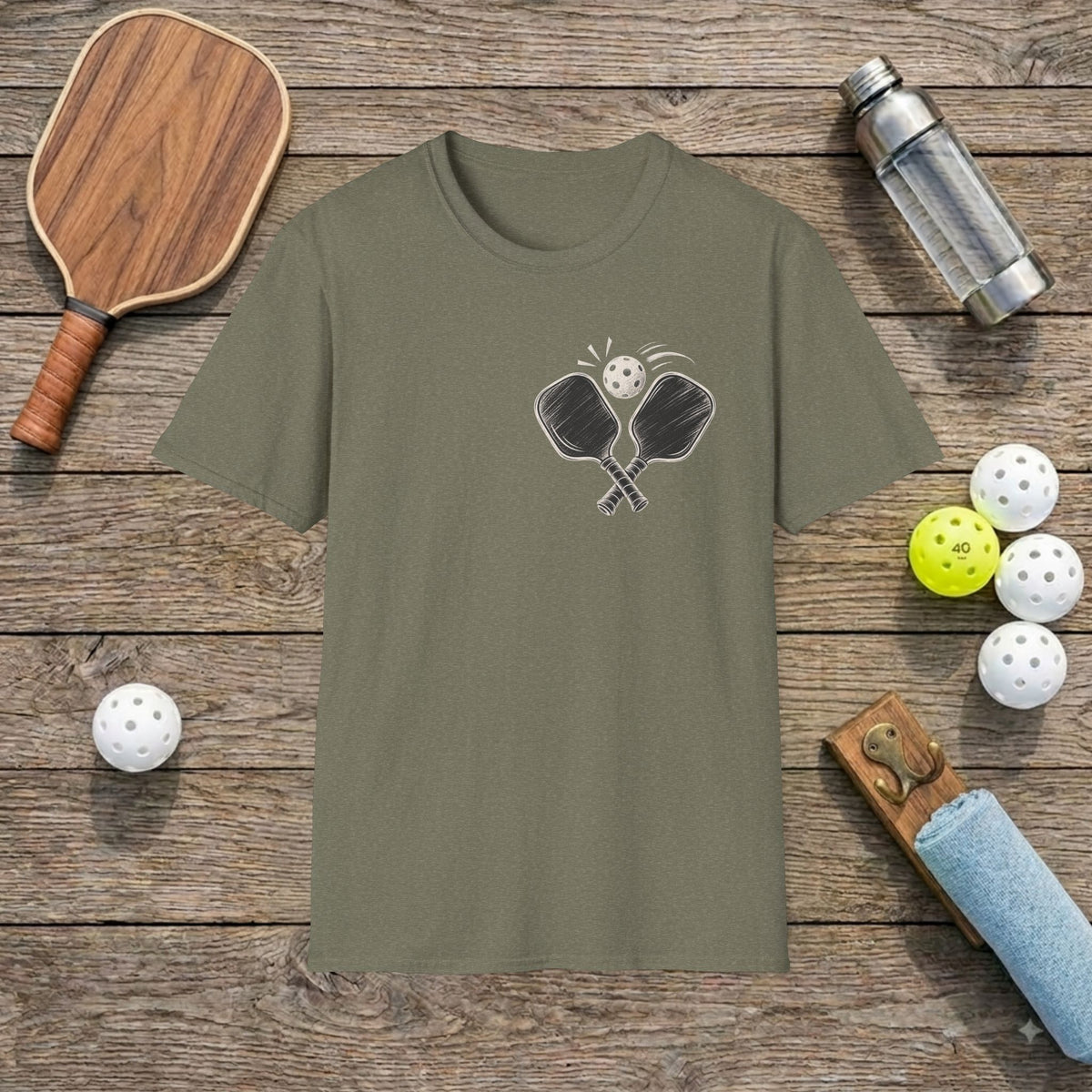 Pickleball Art T-Shirt
