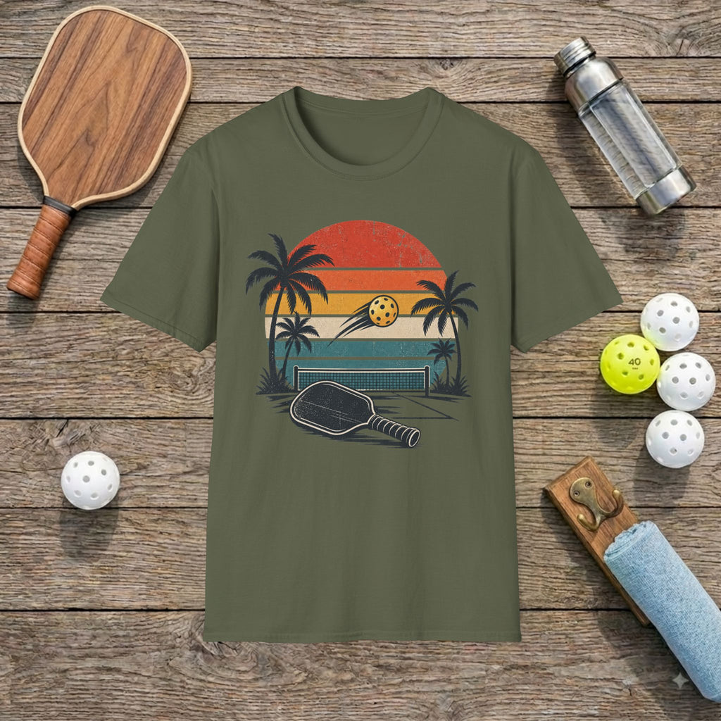 Sunset Pickleball T-Shirt
