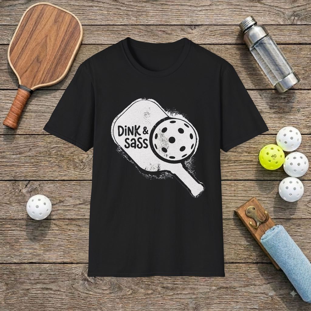 Colorful Pickleball Paddle T-Shirt