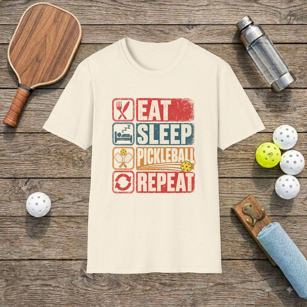 EAT SLEEP PICKLEBALL T-shirt