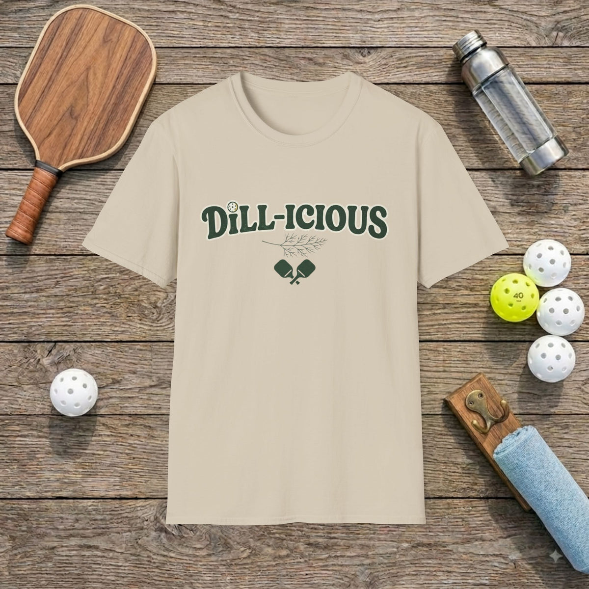 Dill-icious Pickleball T-shirt