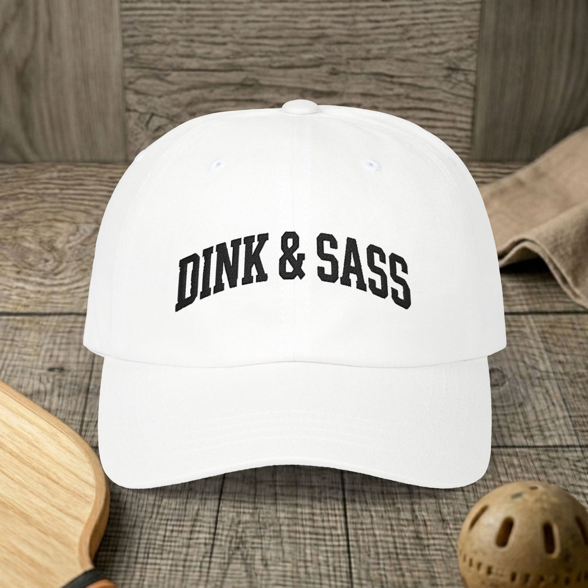 Embroidered Pickleball Cap