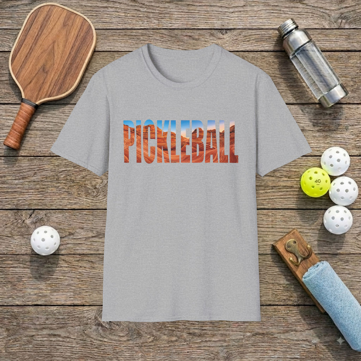 Earth PICKLEBALL T-shirt