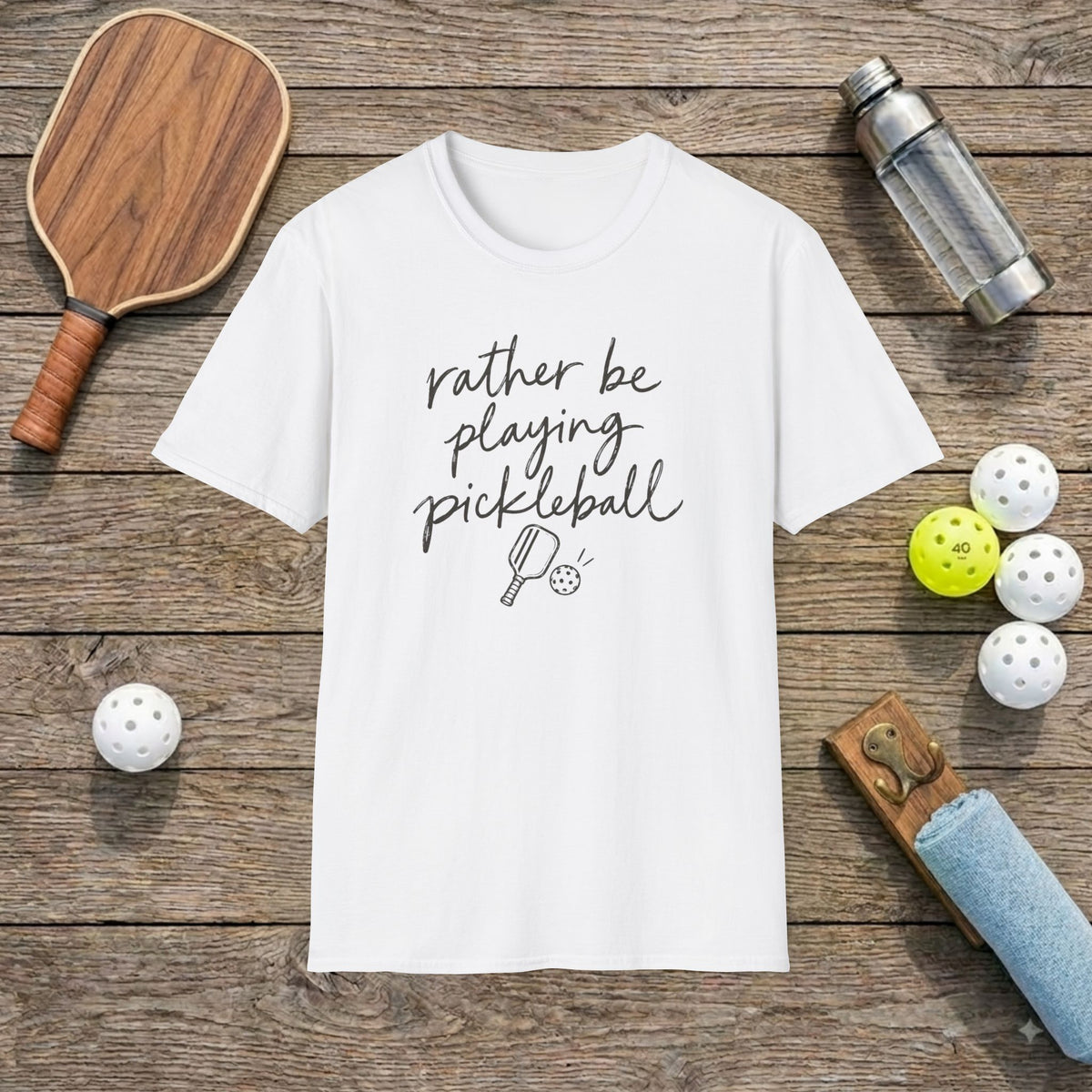 Playing Pickleball T-Shirt