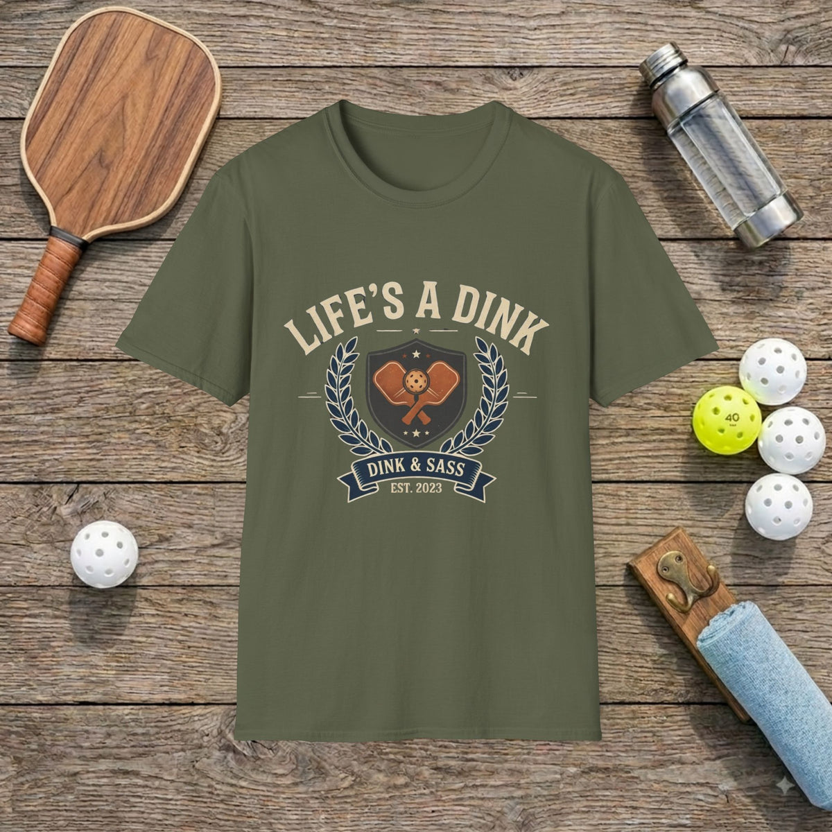 Life's a Dink Pickleball T-shirt