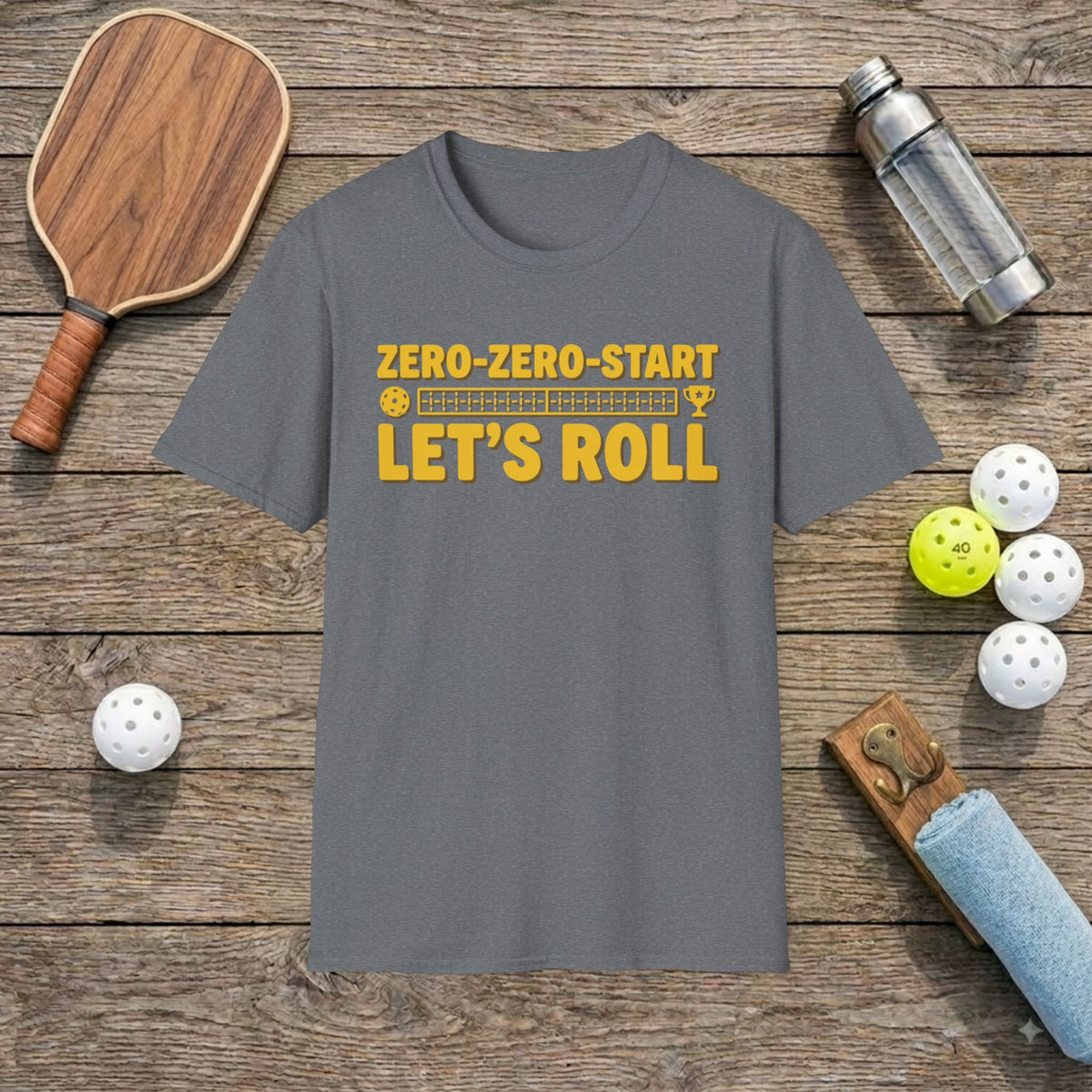 Let's Roll Pickleball T-Shirt