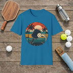Sunset and Pickleball T-Shirt