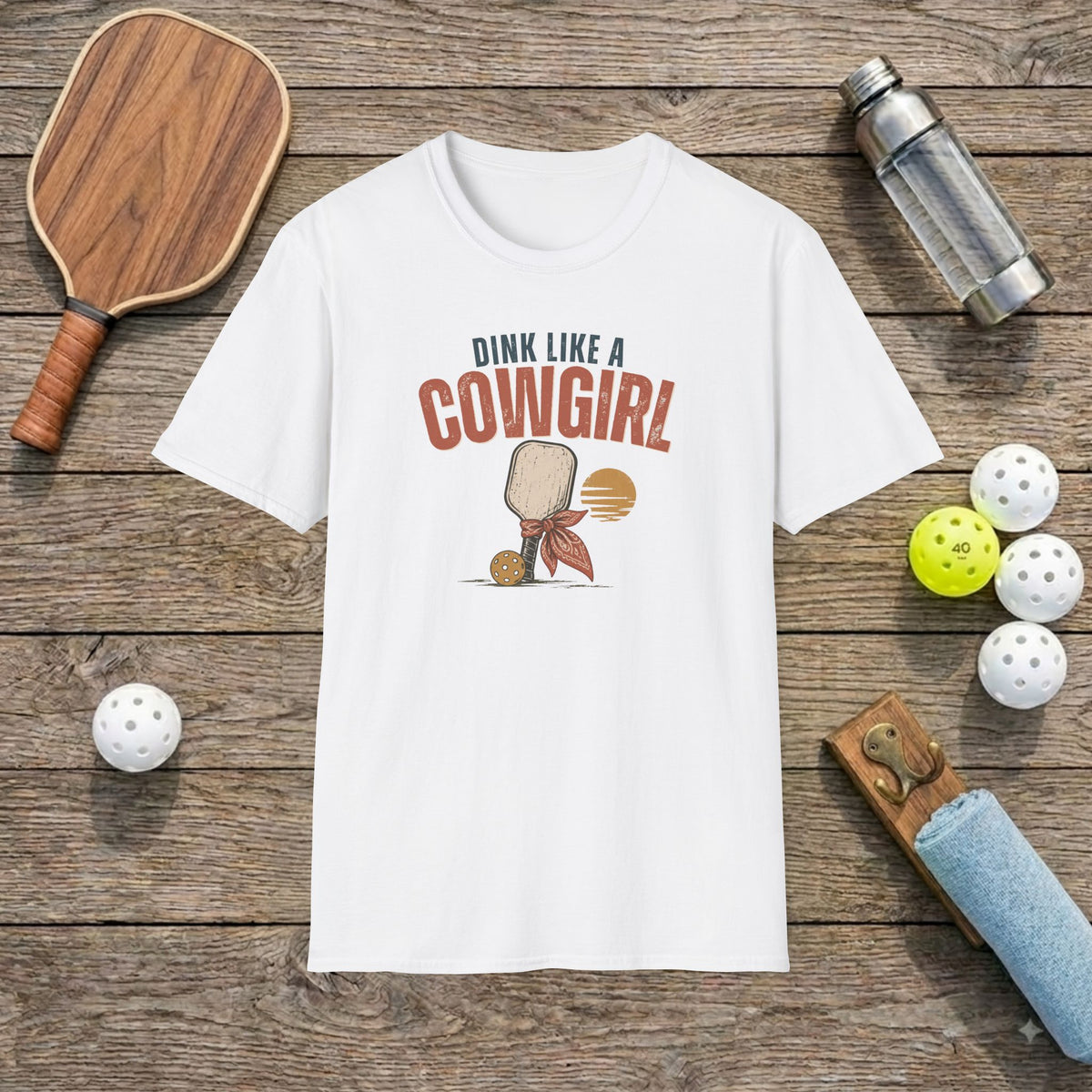 Cowgirl Pickleball T-Shirt