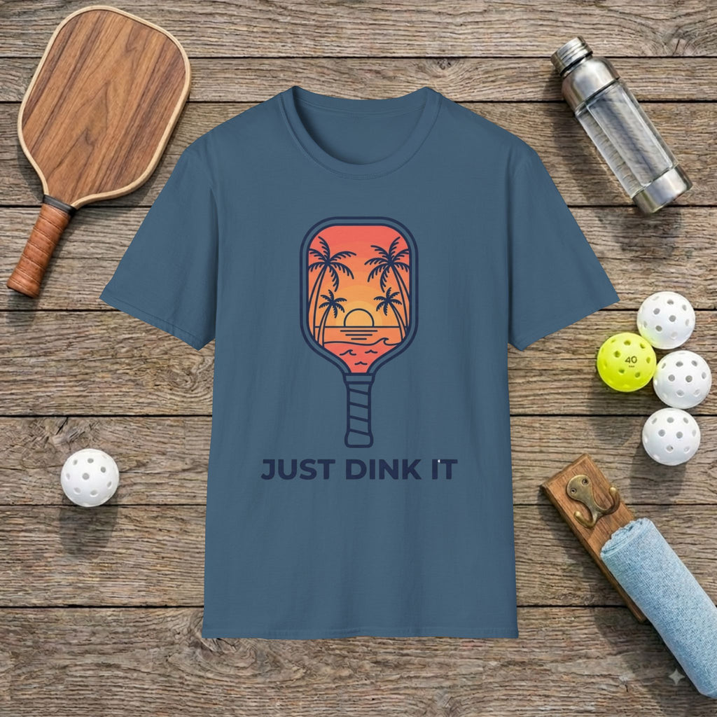 Sunset Paddle Pickleball T-Shirt